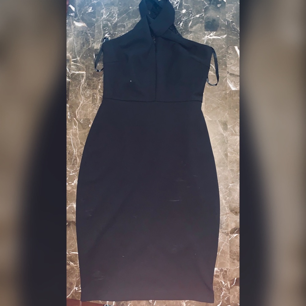 Black formal dress